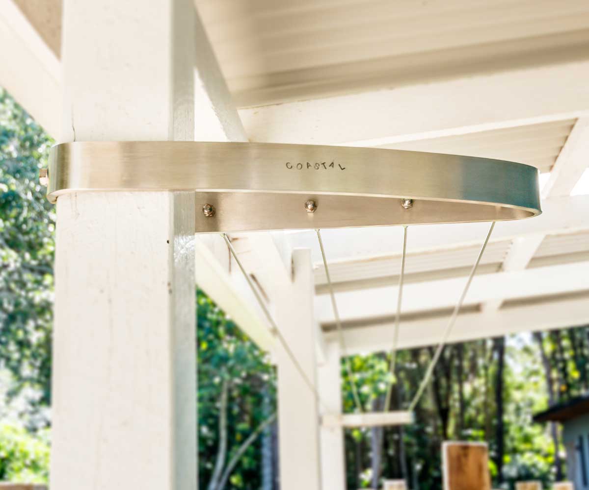 Post clotheslines brick timber and steel Coastal Clotheslines