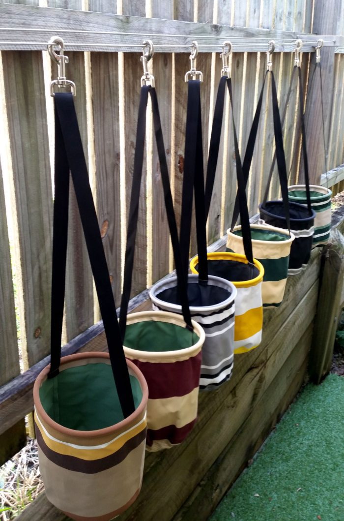 Canvas Peg Bags Coastal Clotheslines